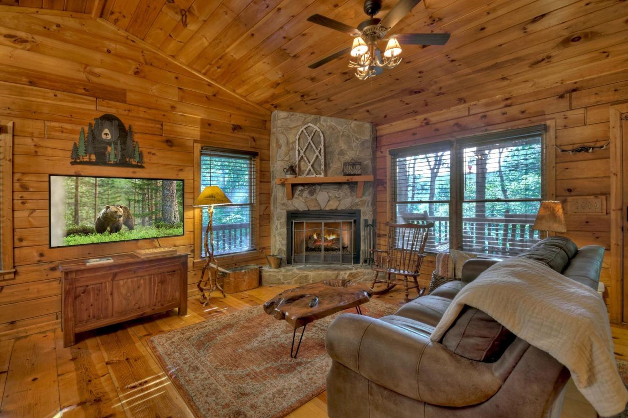 Bearfoot Ridge Wood-Burning Fireplace Cozy Hot Tub Serene Views Эллиджей Экстерьер фото